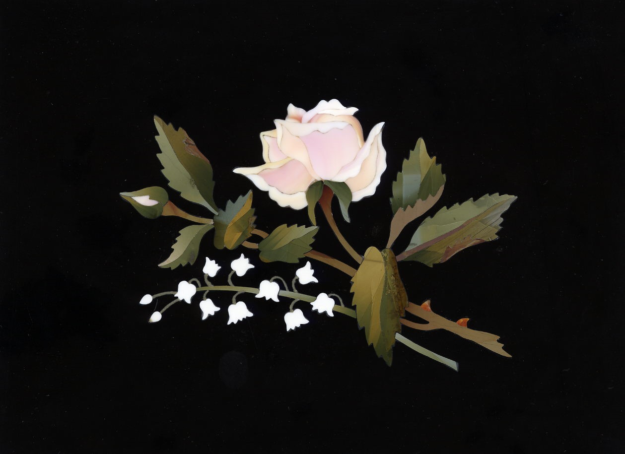 Rosa con mughetto - Rose with Lily of the Valley